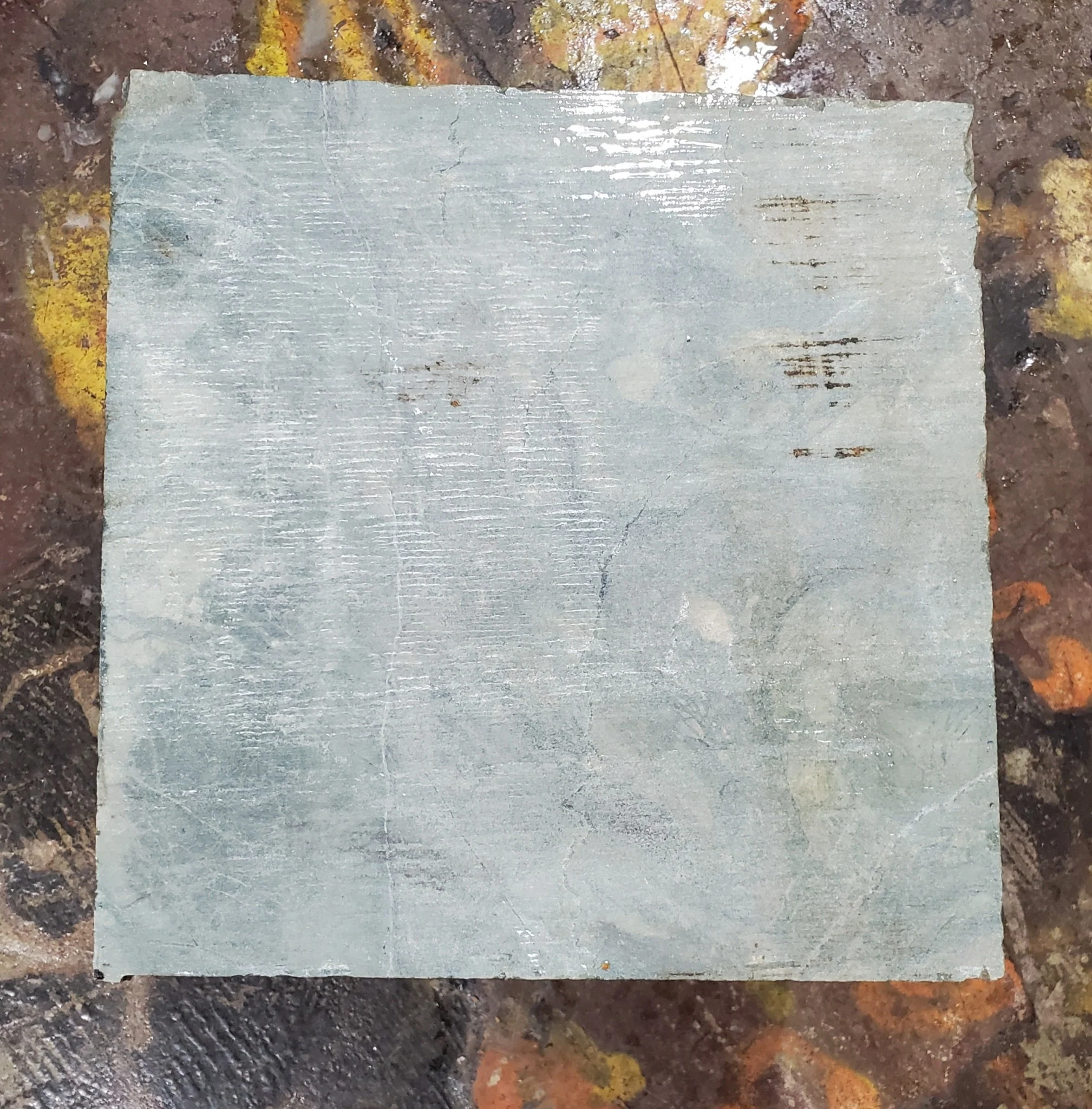 215lb Green Nephrite Jade 12"x12"x12" Block #J024 - Image 5