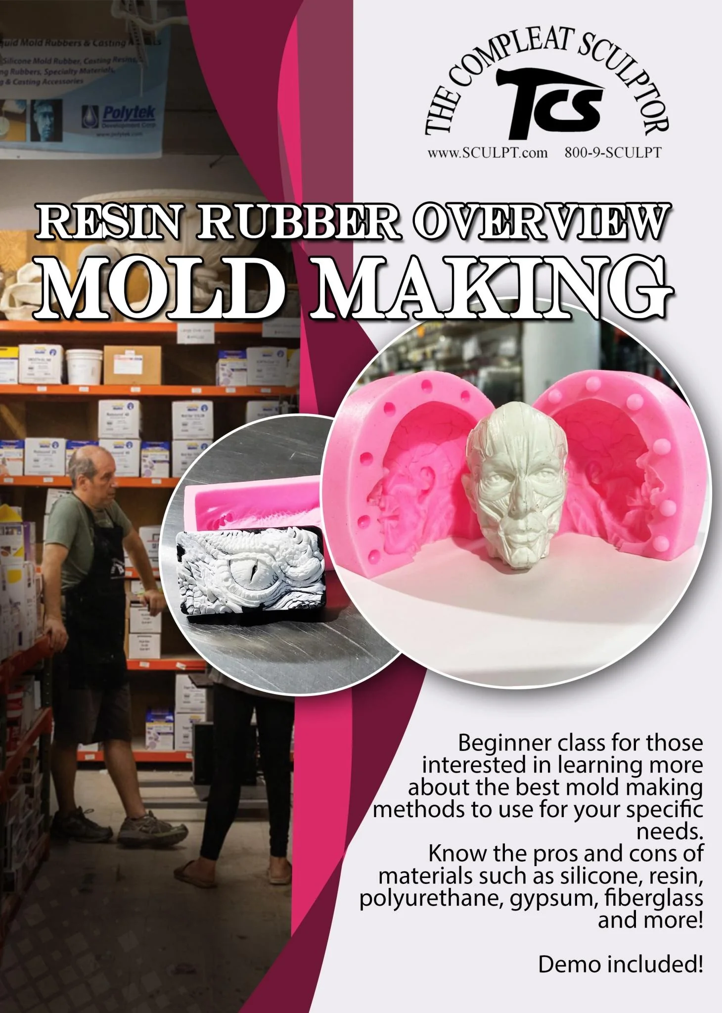 260504 Resin Rubber Overview Mold Making - May 4th