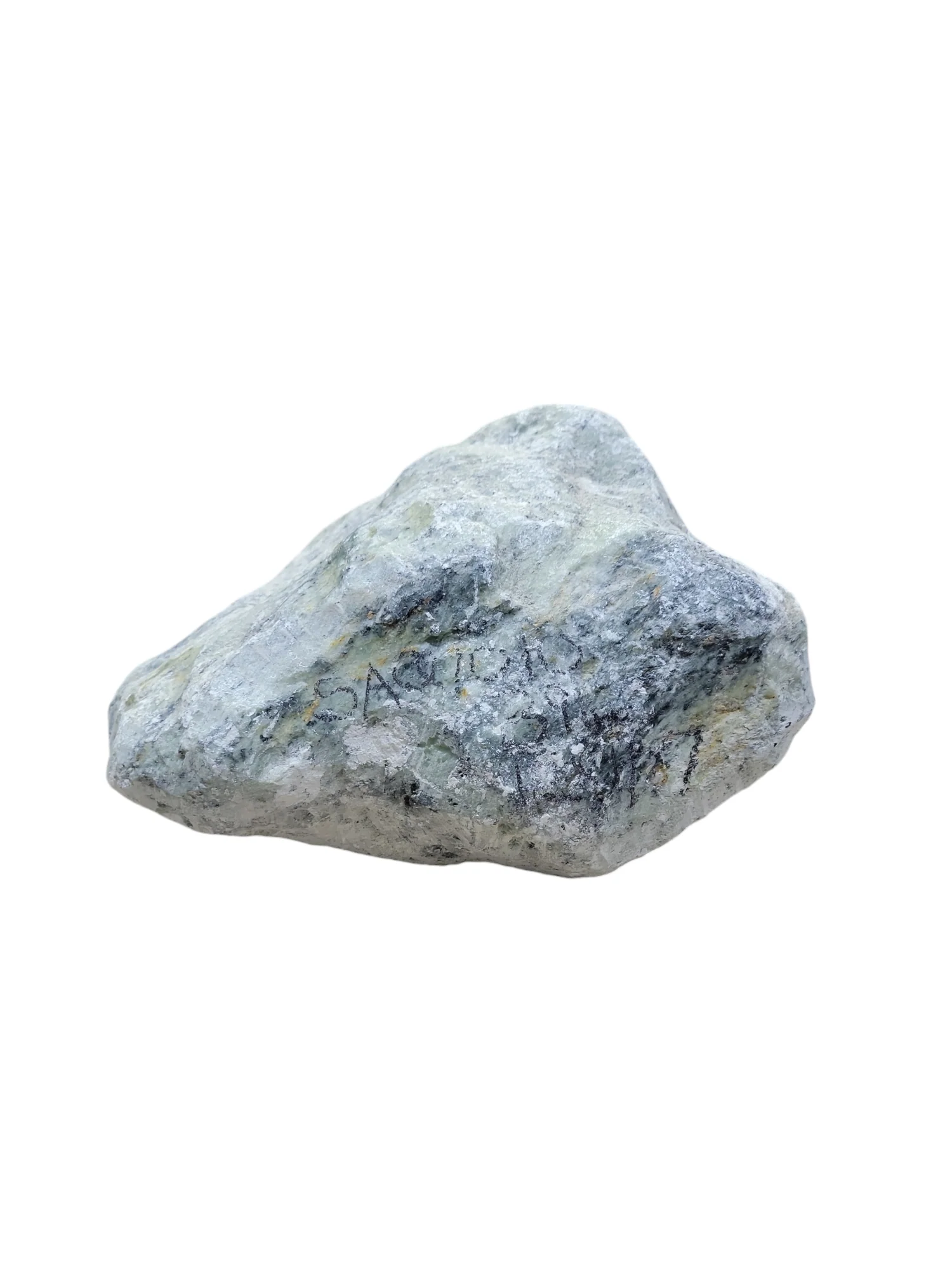 39lb Striped Aqua Soapstone 12x11x7 1010 - Image 3
