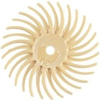 Scotch-Brite™ Radial Bristle Disc 3/4'' Peach 6 Micron Polish I (48 Pack)