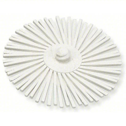 Scotch-Brite™ Roloc™ Radial Bristle Disc 3'' White 120Grit (5 Pack)