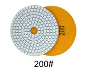 4" (100mm) Diamond Wet/Dry Velcro Polishing Discs (50-400 grit ) Set of 4 - Image 5
