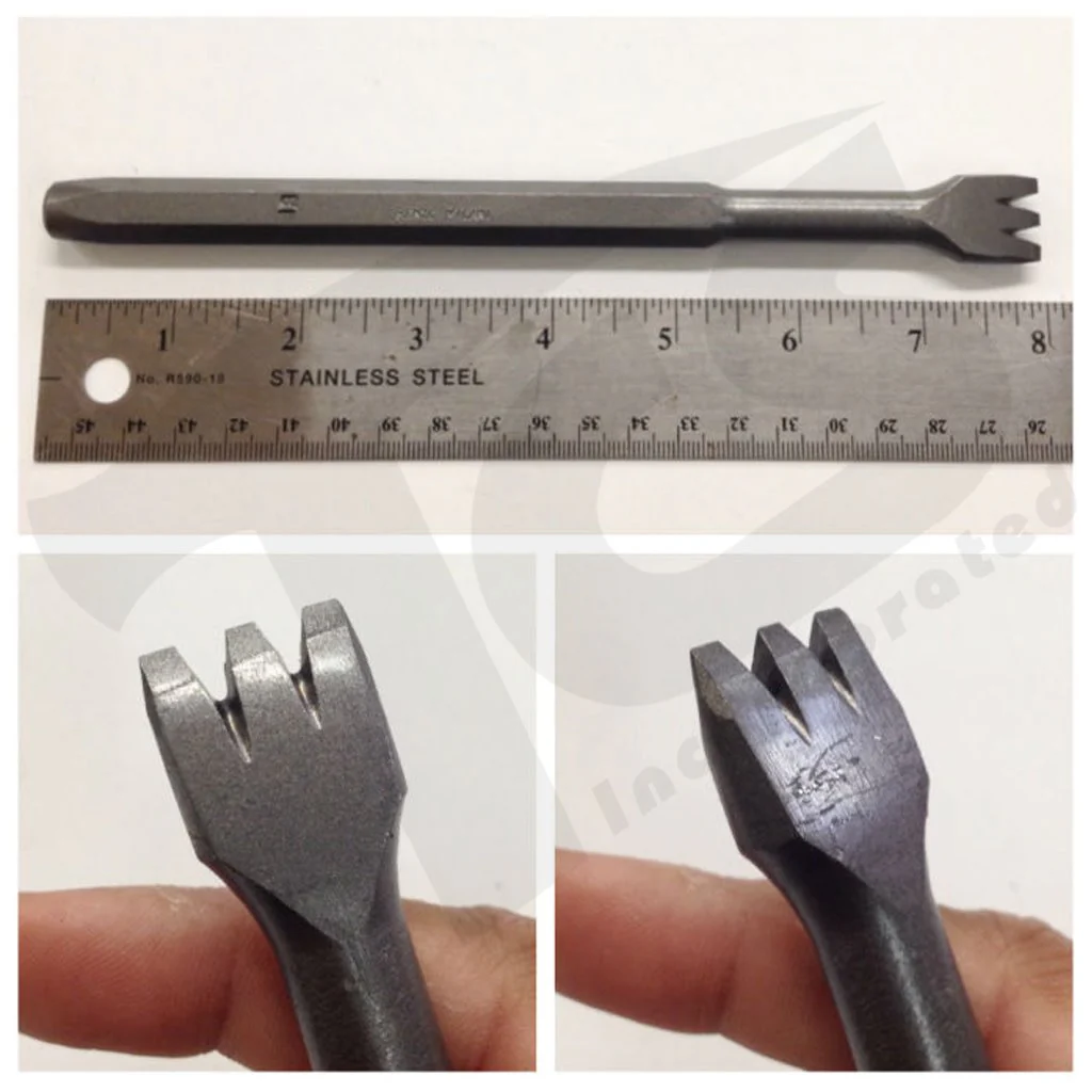 Carbide Hand Tooth Chisels