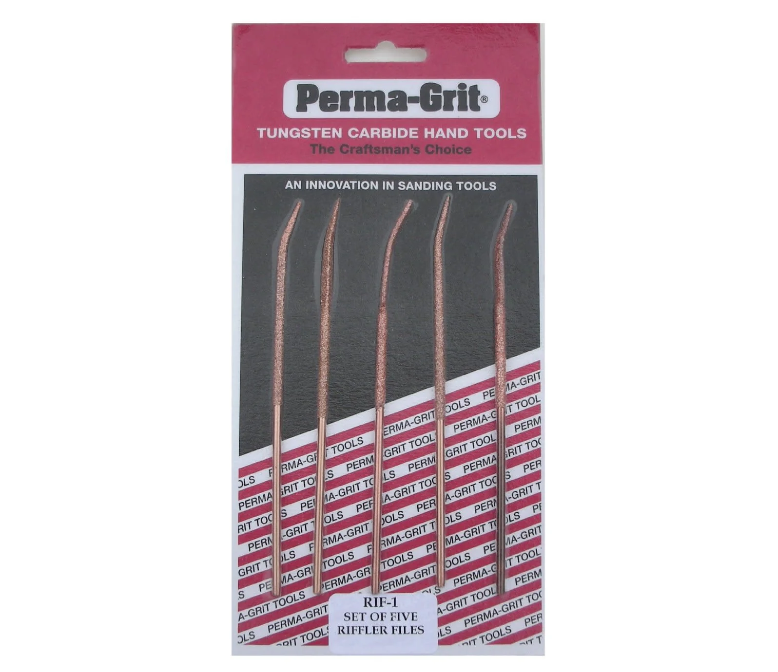 Carbide Riffler Needle Files 14 cm Set of 5 Coarse
