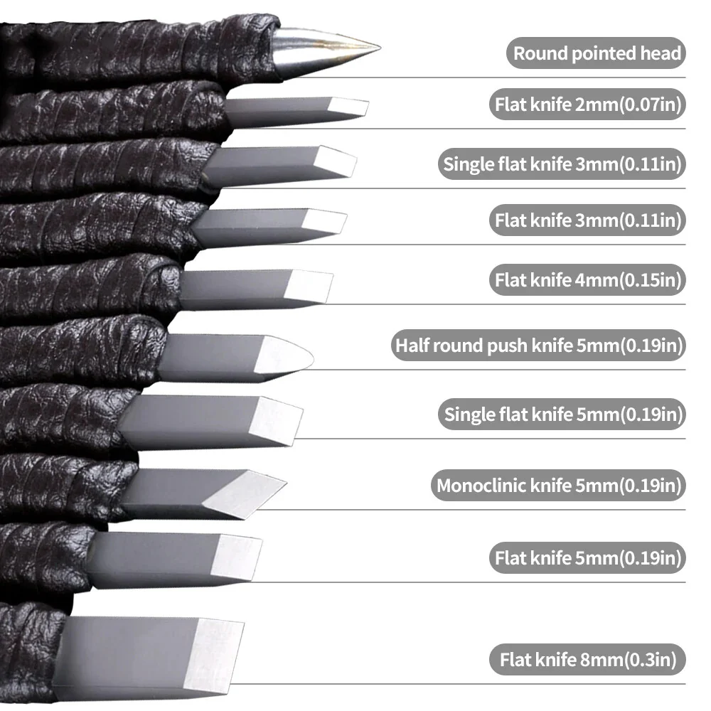 Carbide Stone Carving Kit 10pc - Image 2