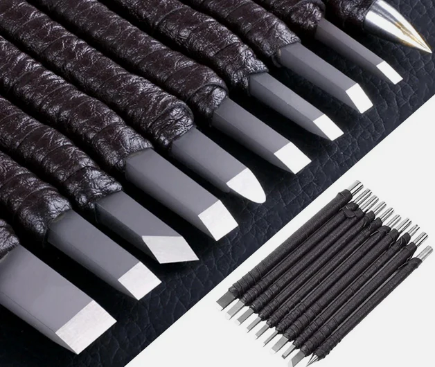 Carbide Stone Carving Kit 10pc - Image 3
