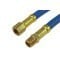 12'' Whip Nitrile Blend Pigtail, 1/4'' MPT x FPT Swivel (Ball Type) RP0412