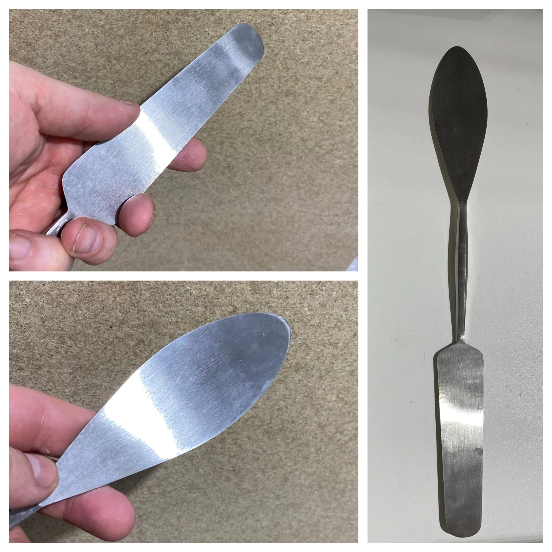 Huge Stainless Steel Spatula for Plaster #105 - Image 2