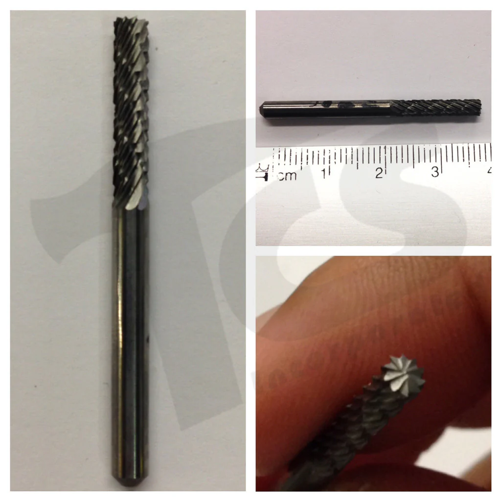 Cylinder End Cut Carbide Burrs - Image 2