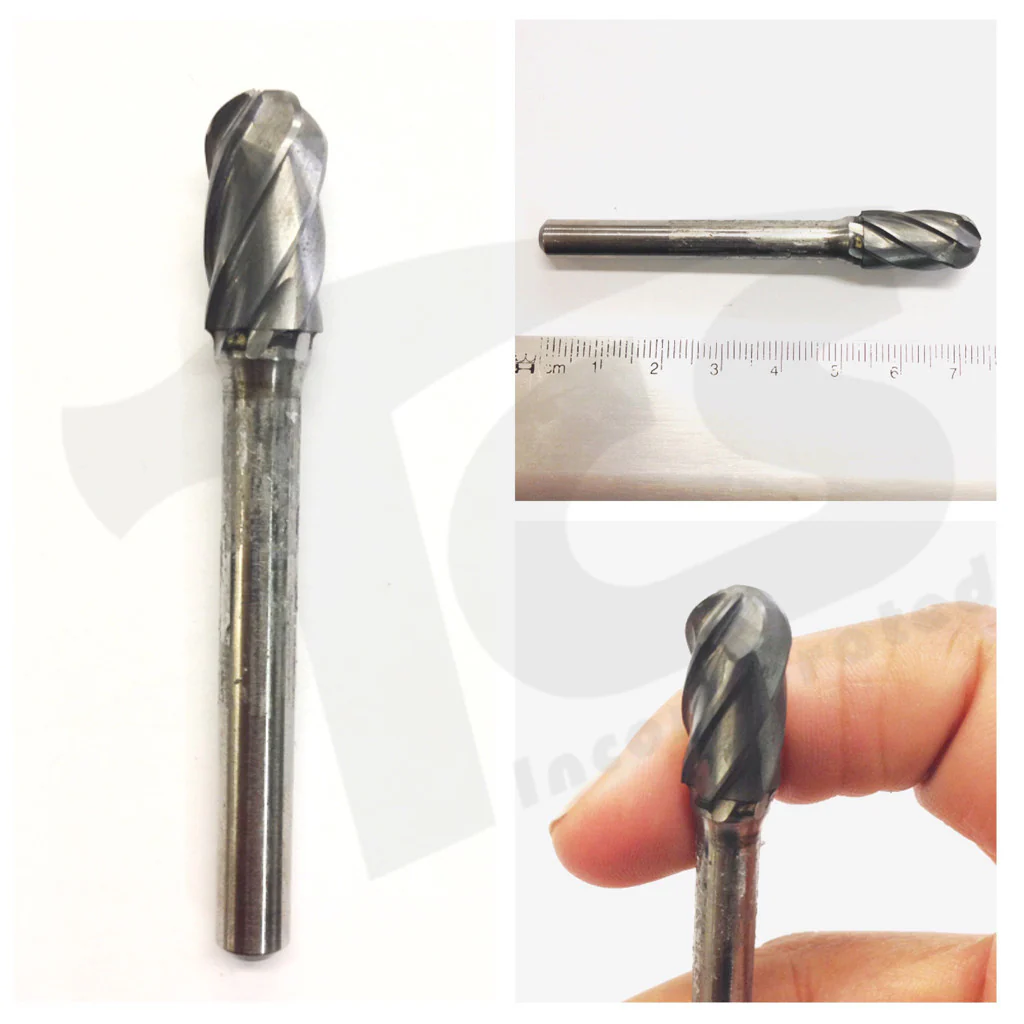 Cylinder Radius End Carbide Burrs - Image 3