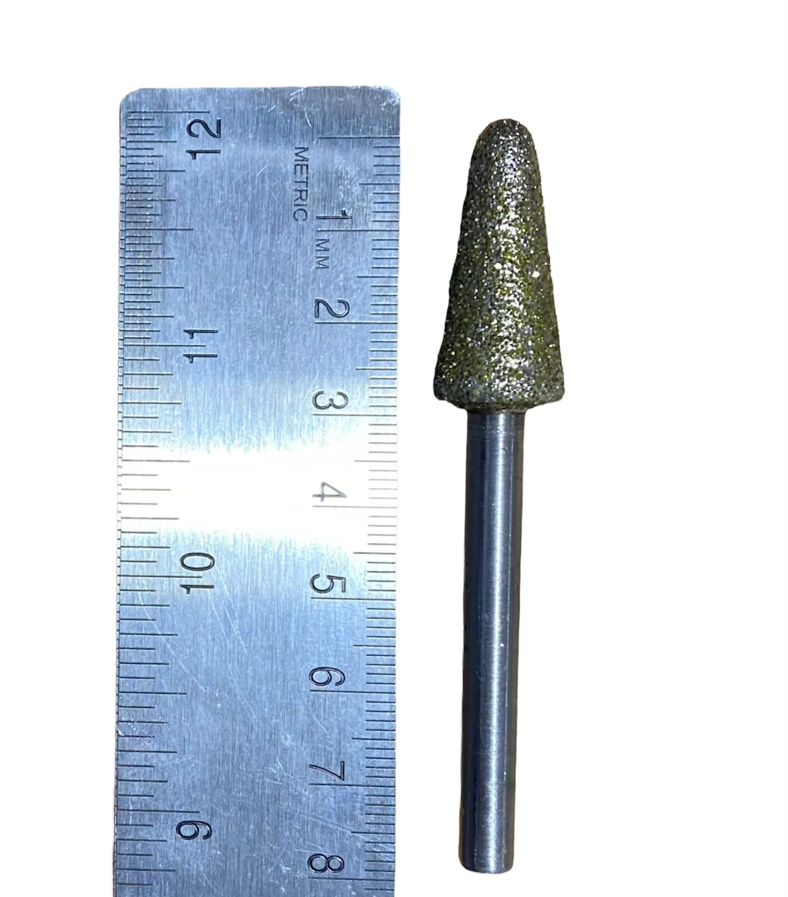 Diamond Burr #06 Taper 1/2x1-1/4" (13-30mm) 1/4" Shaft