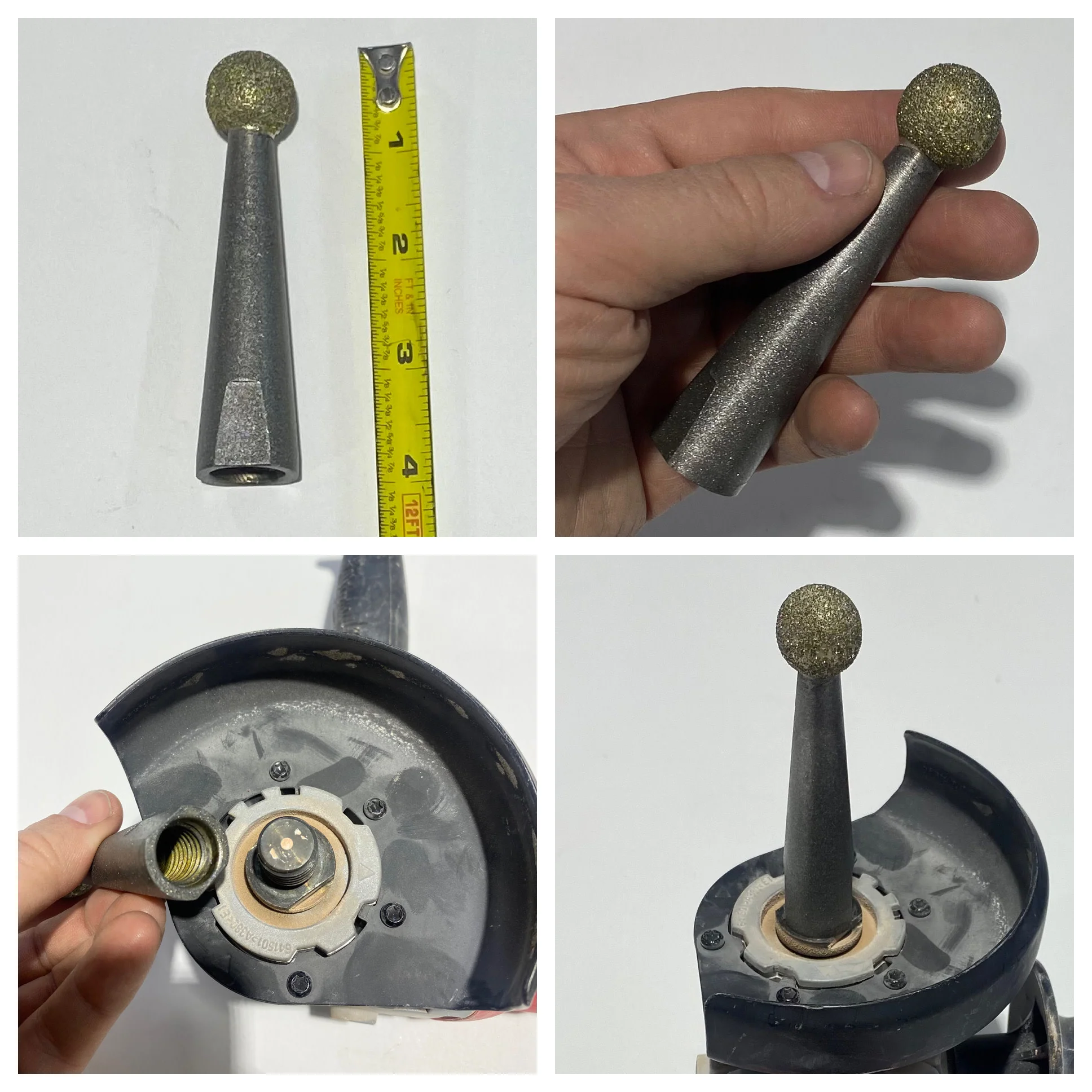 Diamond Router Sphere 3/4" (20mm) 5/8"-11