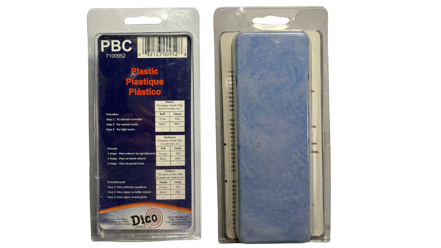Plastic Buffing Compound Small Brick