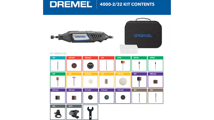 Dremel 4000-2/32 Variable Speed Corded Rotary Tool - Image 2