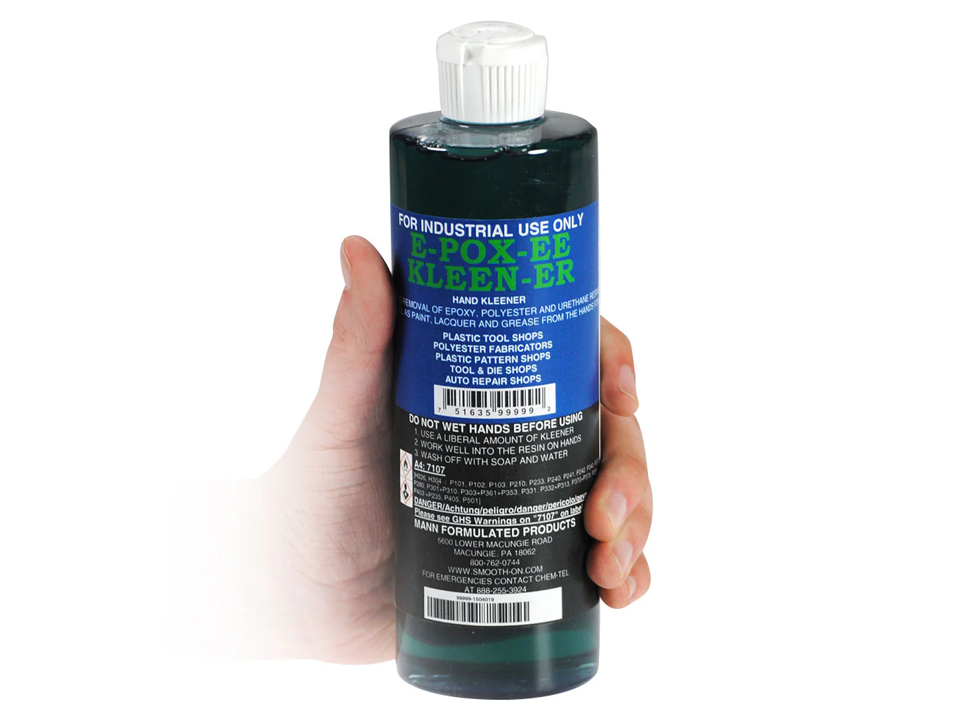 E-POX-EE KLEENER™ 16oz Hand Cleaner (1 lbs. / 0.45 kg.)