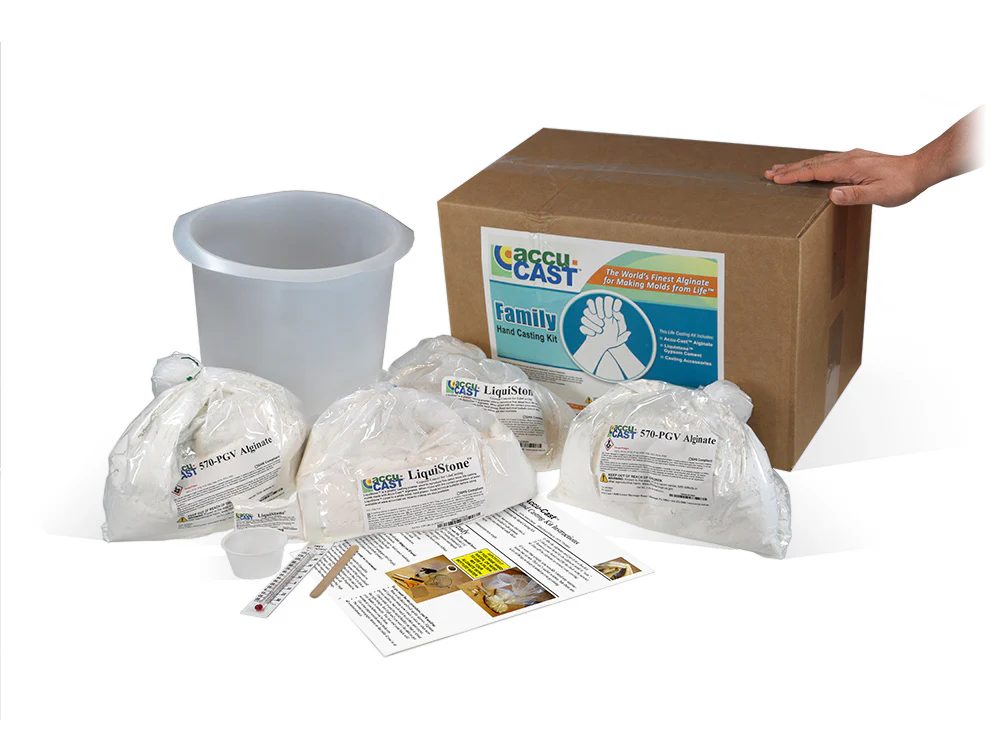 Family Hand Casting Kit Alginate - Image 4