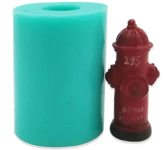 Fire Hydrant Silicone Mold 2"