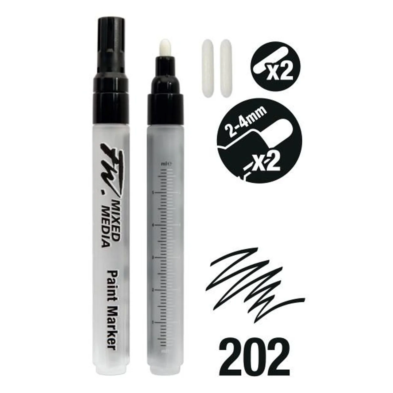 FW Mixed Media Paint Markers & Nibs - Image 8