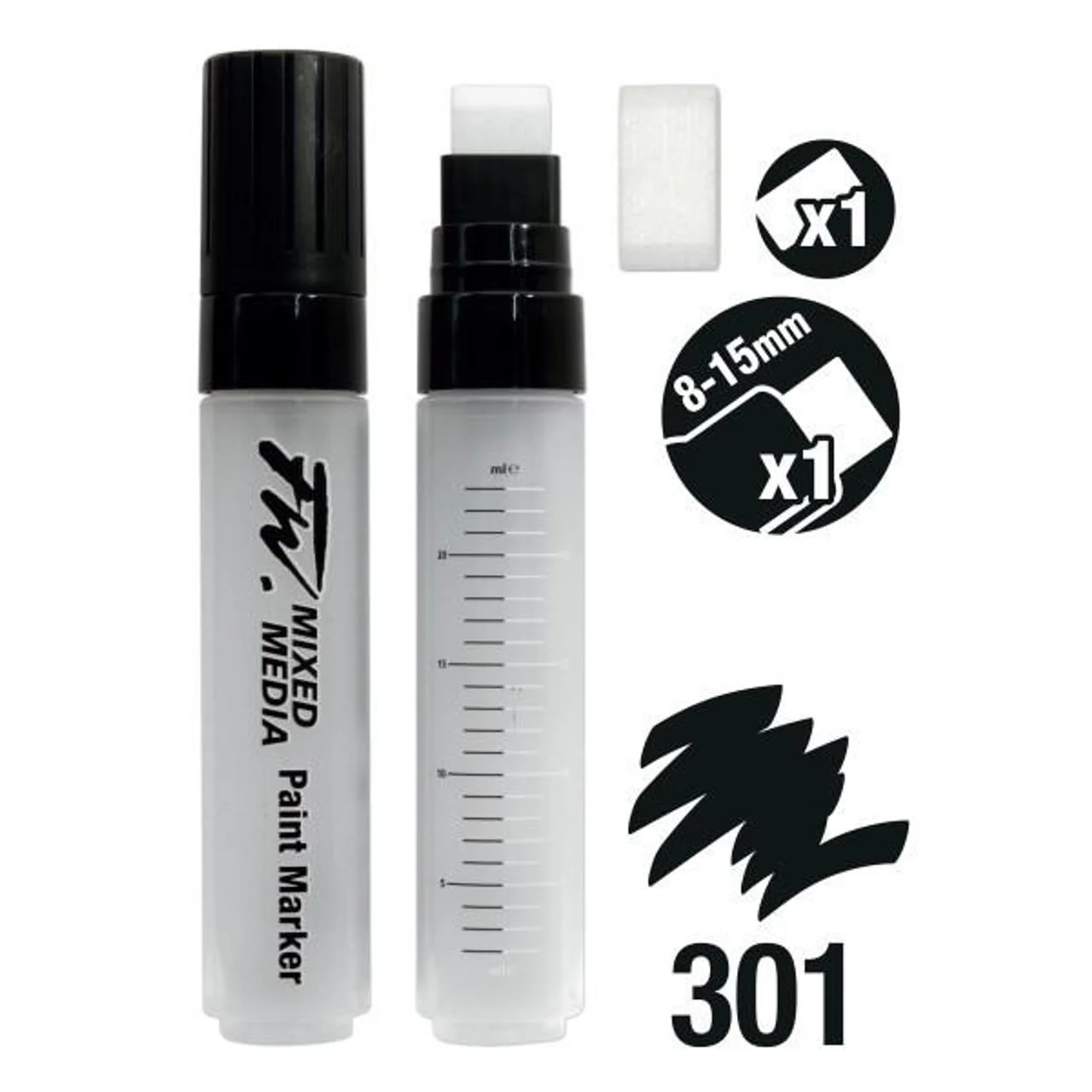 FW Mixed Media Paint Markers & Nibs - Image 9