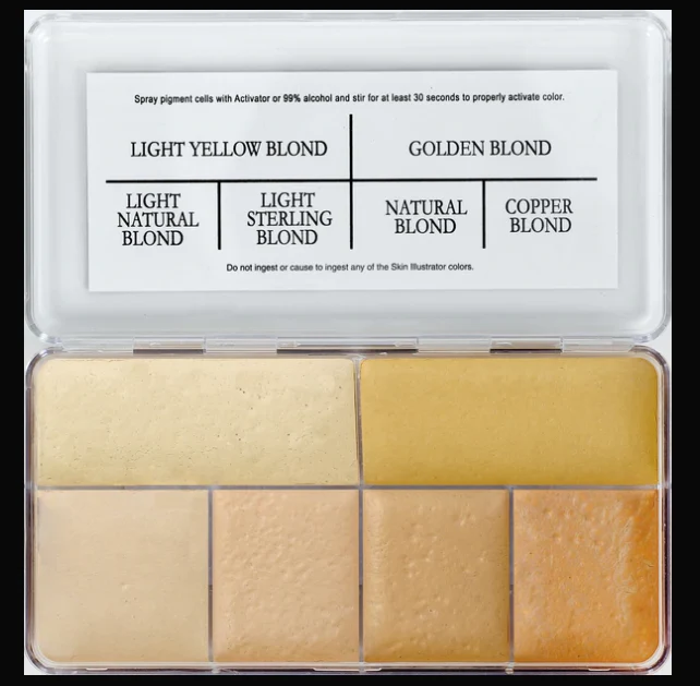 Hair Illustrator Warm Blonde Palette - Image 2