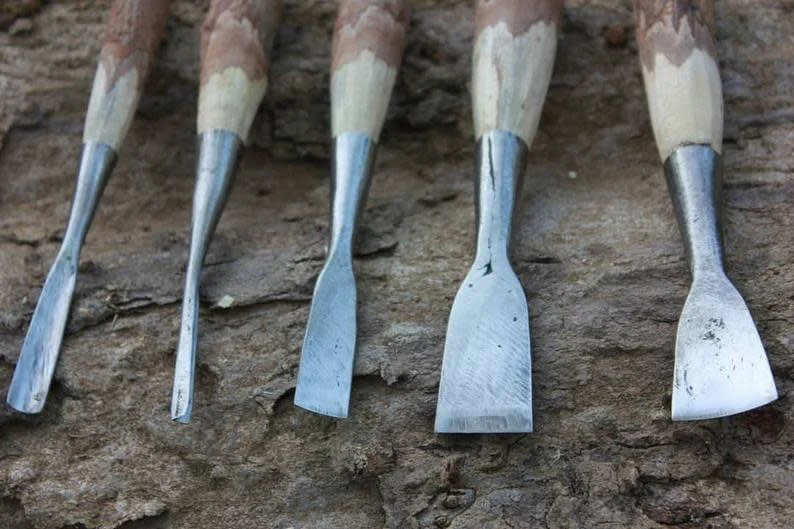 Hand Wood Carving Chisels (set of 5) - Image 5