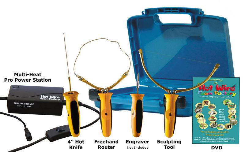 K45 Pro 3-in-1 Kit (Sculpting Tool, Freehand Router & 4" Hot knife) - Image 7