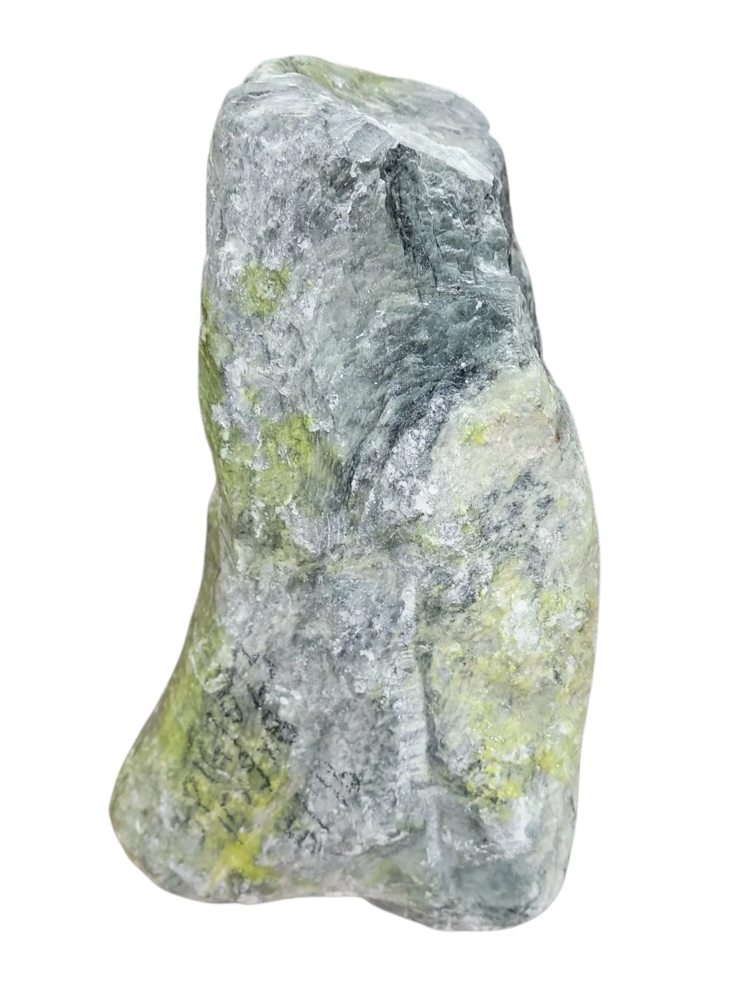 Indian Gray/Green Soapstone 51lb 15x3x8 1023 - Image 2