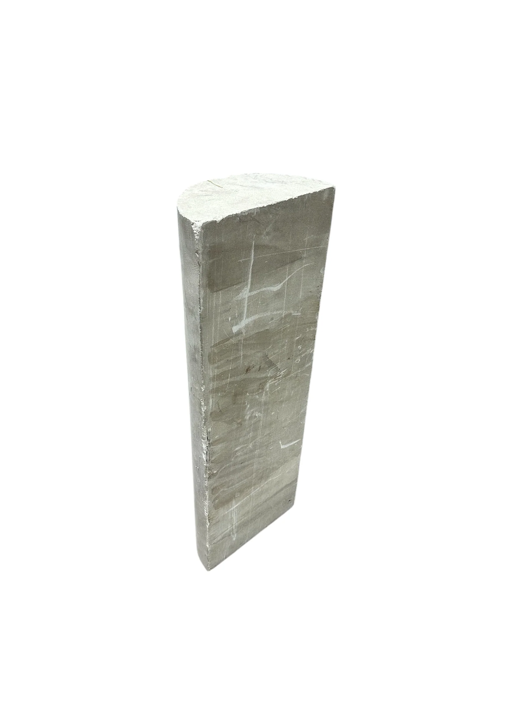 Indiana Limestone Half Column 12x6x36 #113R120636 - Image 2
