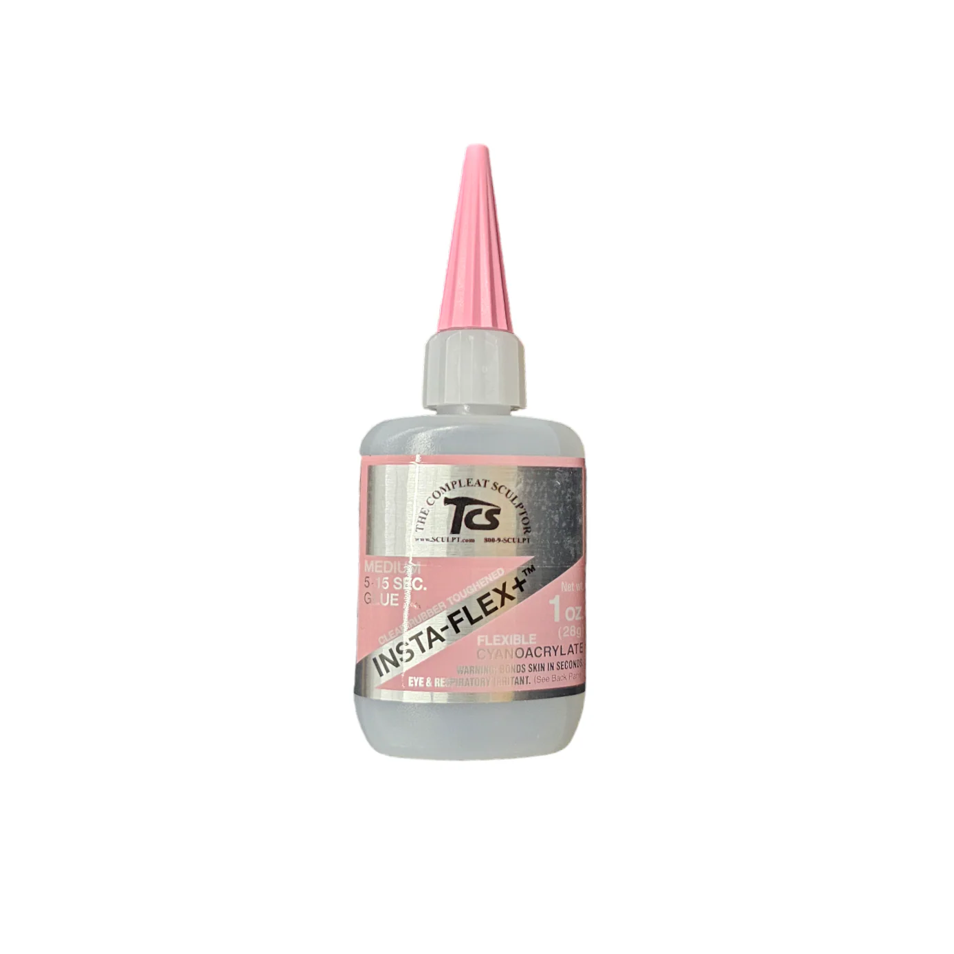 Insta-Flex+™ Flexible CA Clear Rubber-toughened 1oz