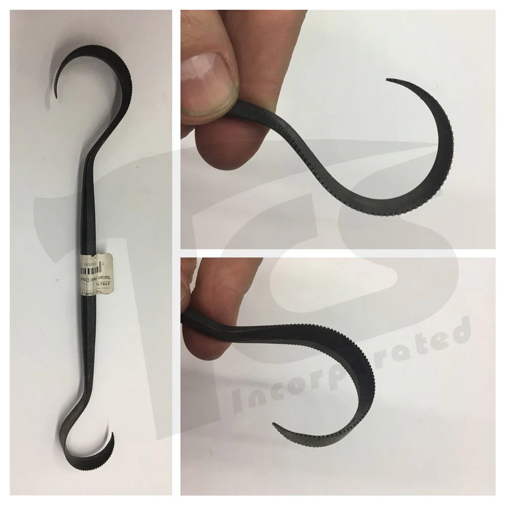 Italian Steel Double Hook Serrated Wax Tools - Image 3