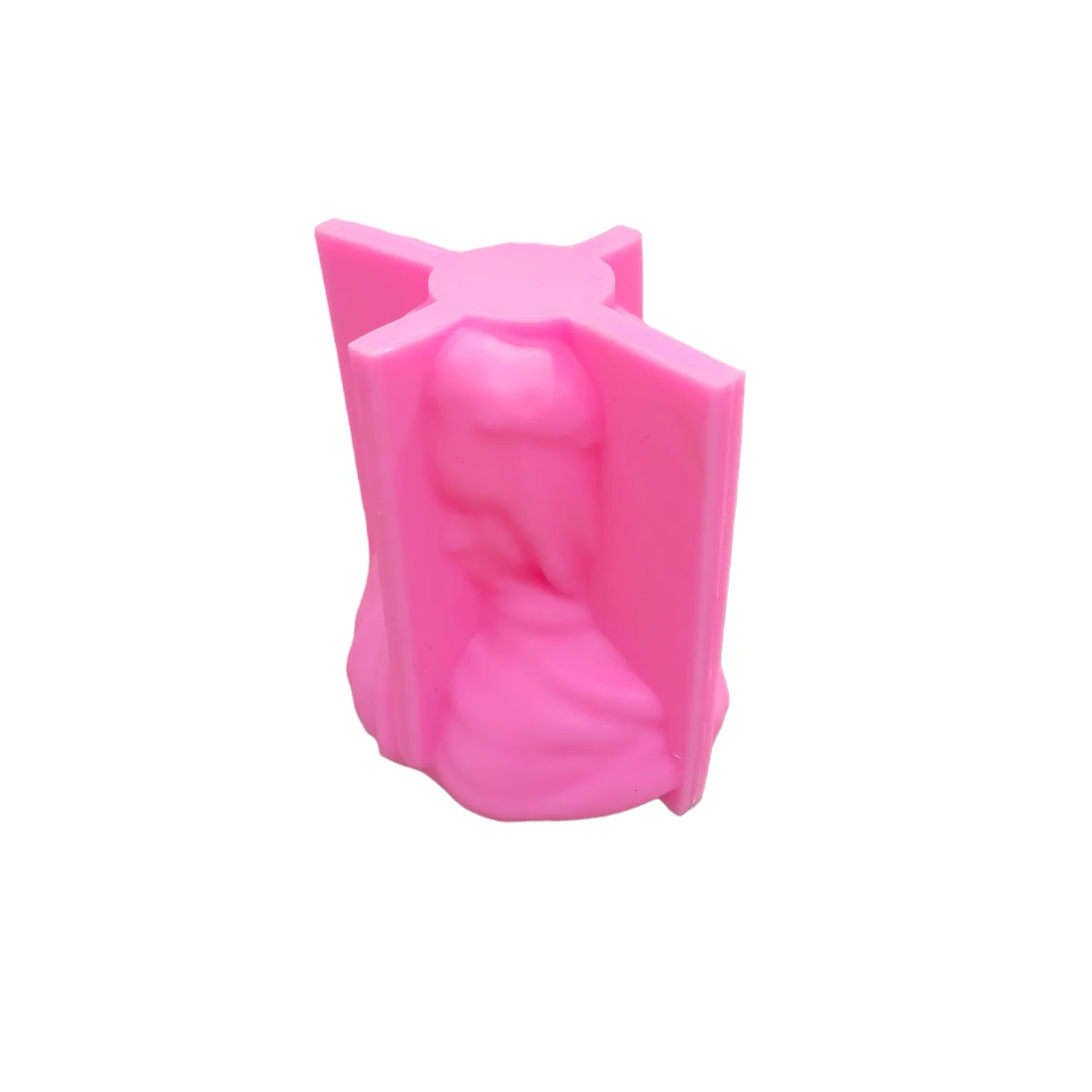 Lady Veiled Silicone Mold Large
