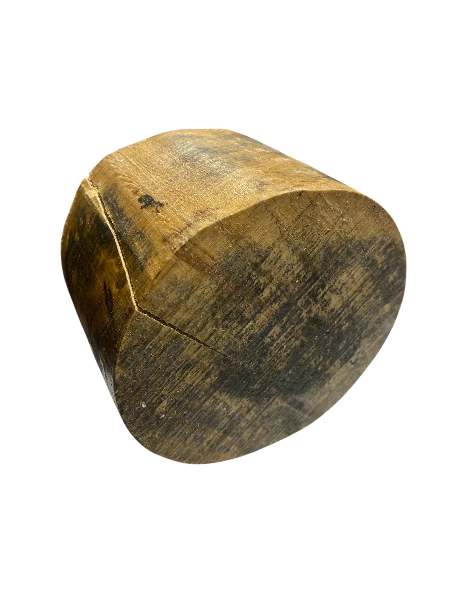 Pear Wood Round Blank 6" X 4" - Image 2