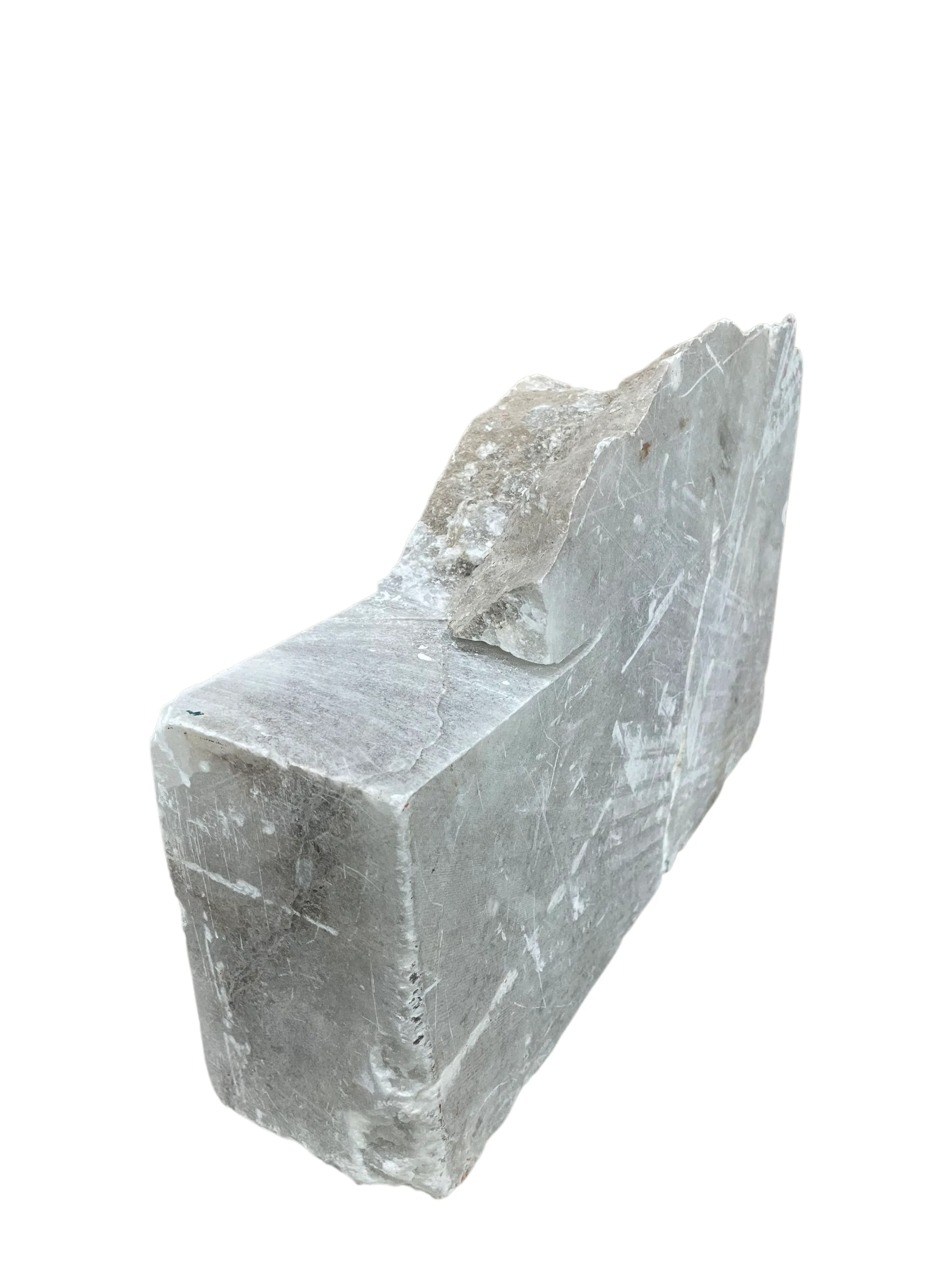 Mario's Italian White Translucent Alabaster Slab 43lb 4x4x15 #MWS01001035 - Image 2