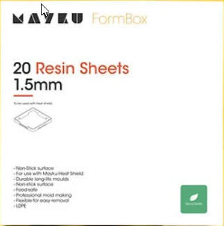 Resin Sheets 20 pack Thermoplastic - Image 2