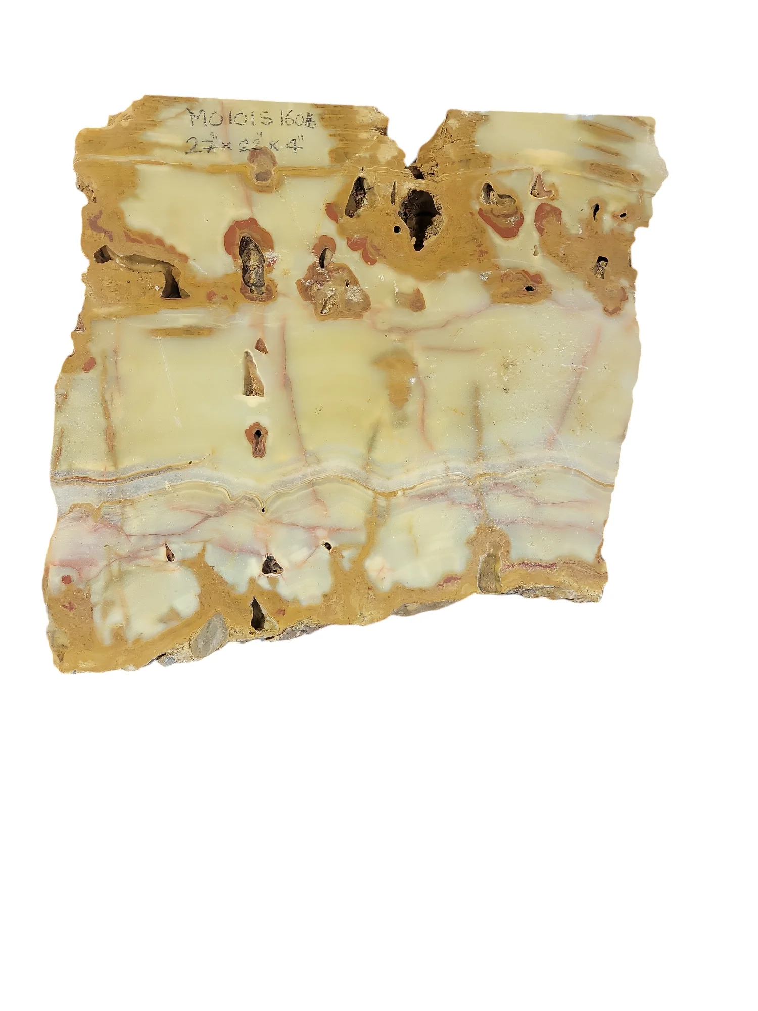 Mexican Onyx 160lb 27x22x4 1015 - Image 3