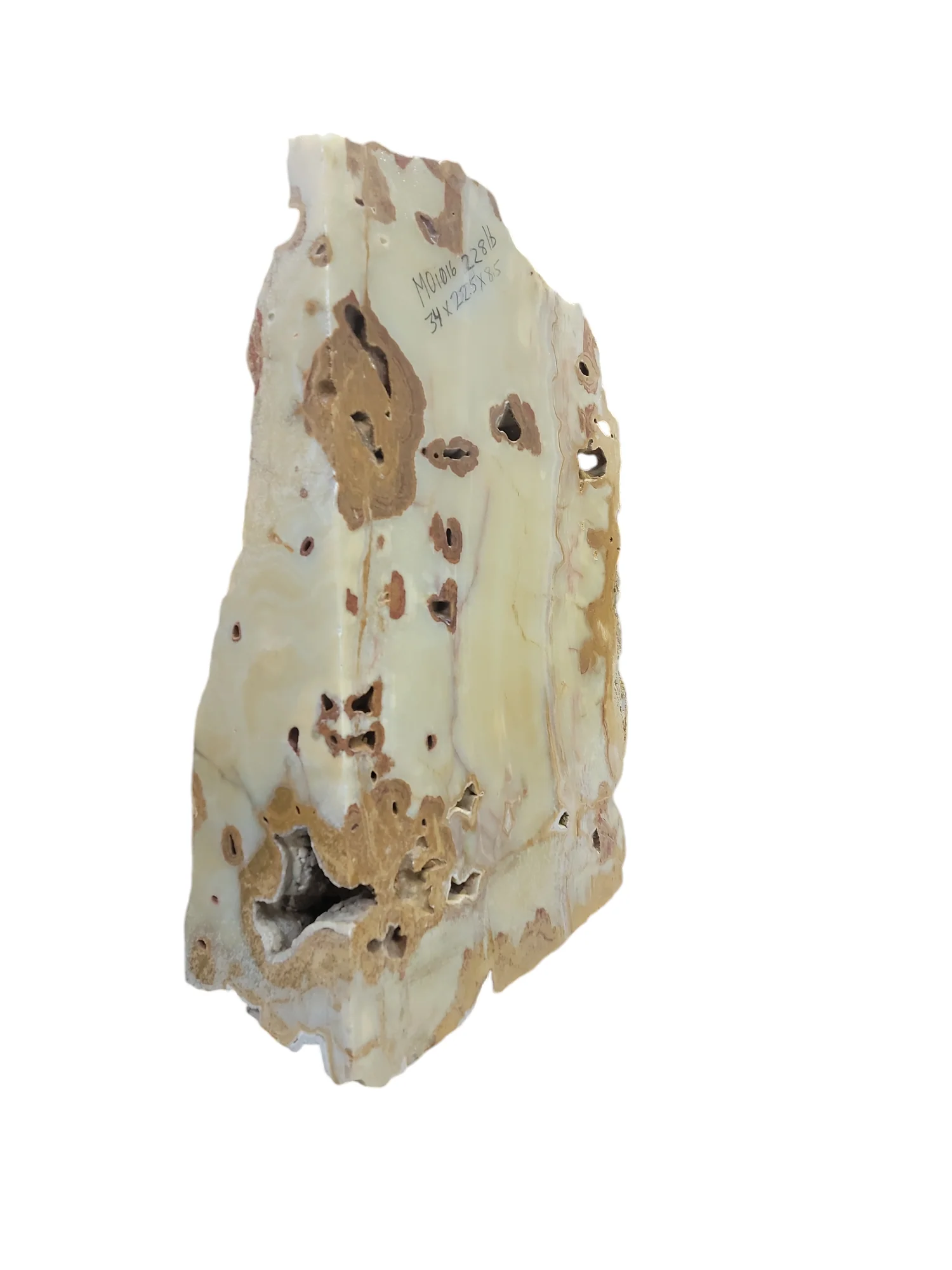 Mexican Onyx 228lb 34x22.5x8.5 1016 - Image 2