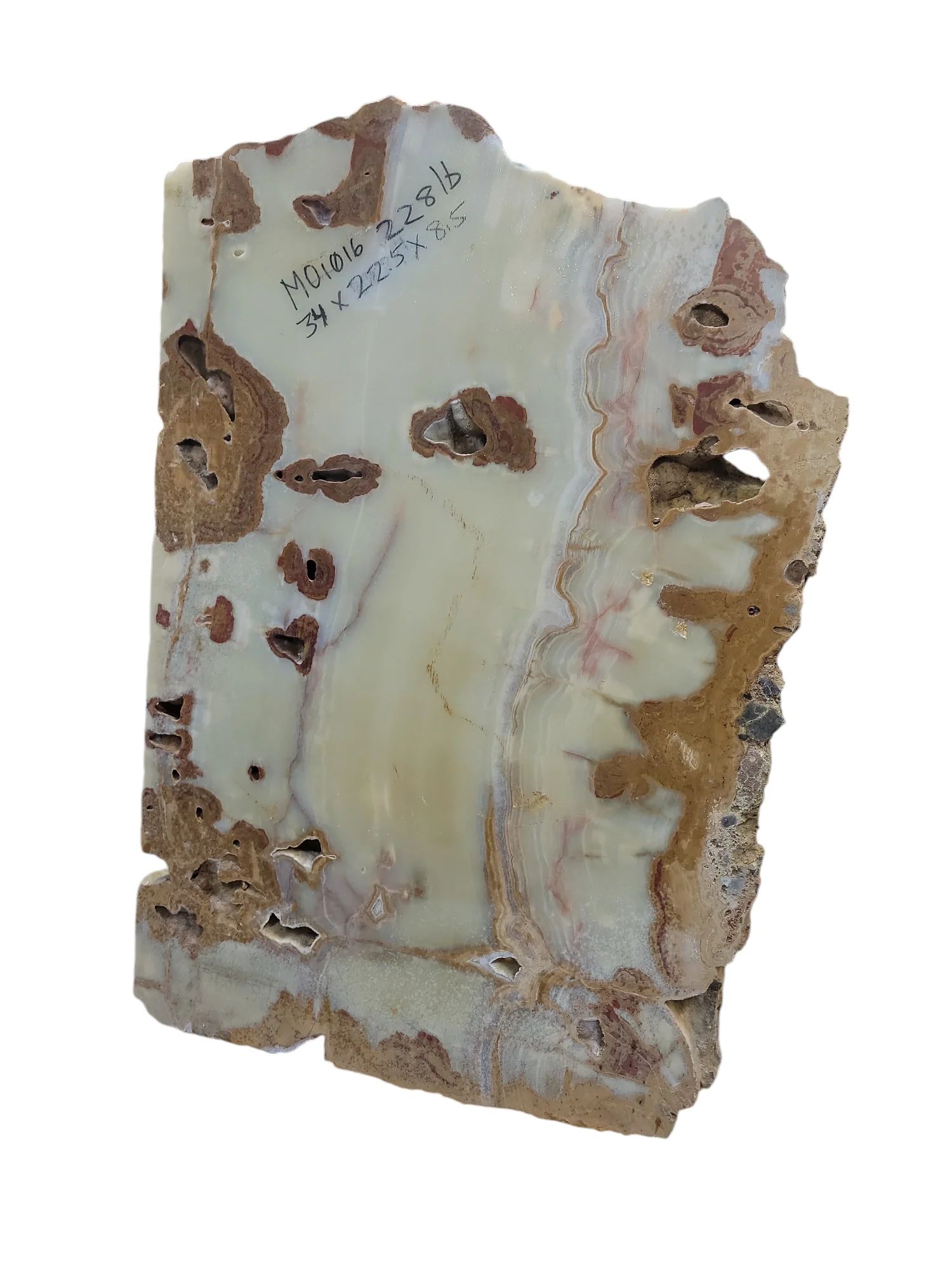 Mexican Onyx 228lb 34x22.5x8.5 1016 - Image 3