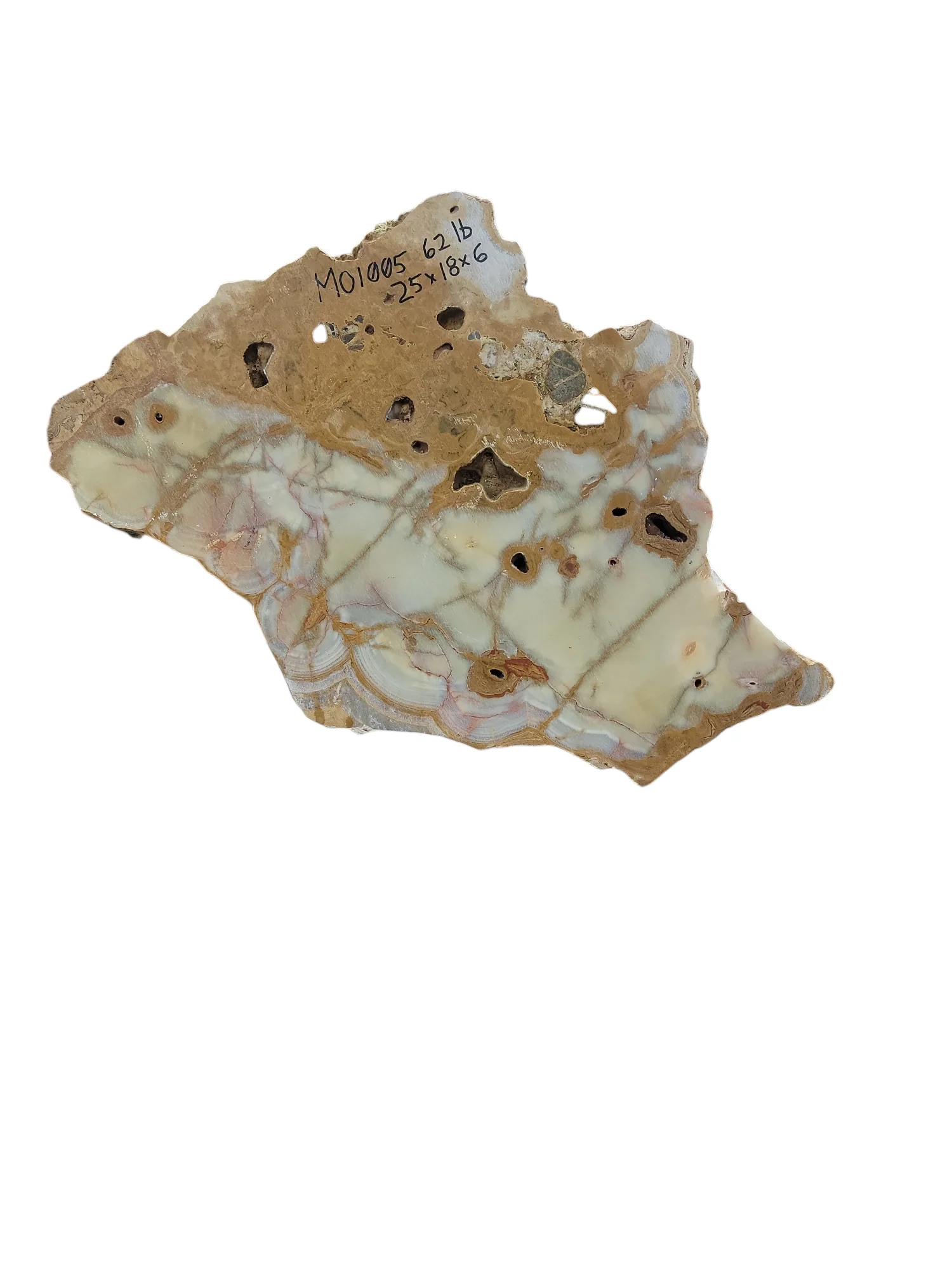 Mexican Onyx 62lb 25x18x6 1005 - Image 2