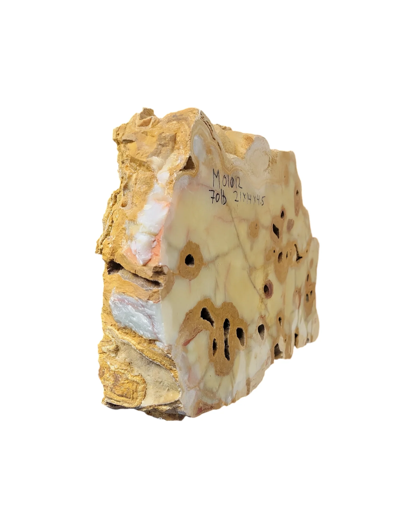 Mexican Onyx 70lb 21x14x4.5 1012 - Image 2