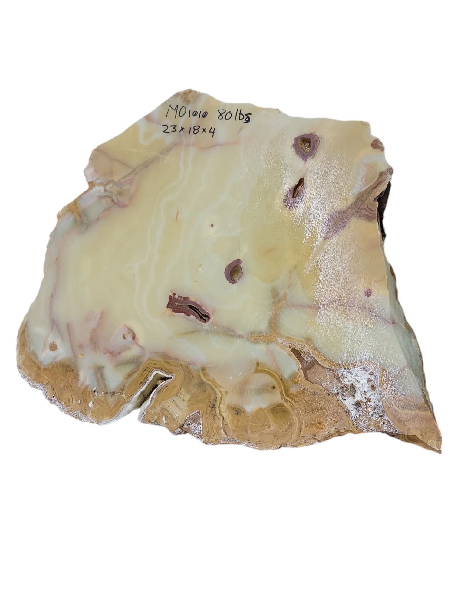 Mexican Onyx 80lb 23x18x4 1010 - Image 3