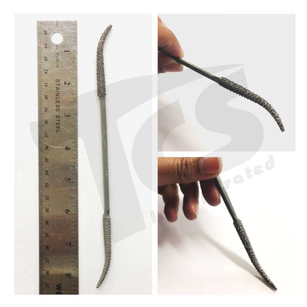 Milani Steel Riffler #5 20cm (8in) - Image 2