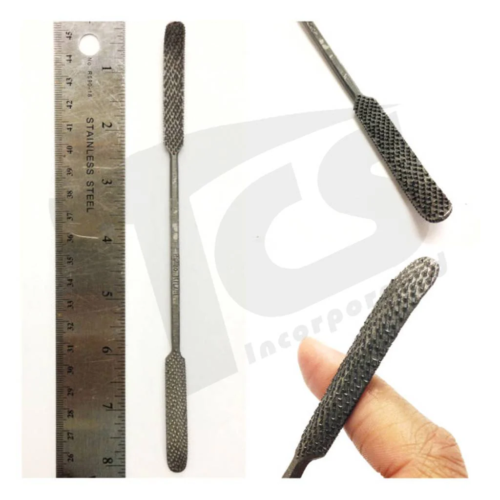 Milani Steel Riffler #7 20cm (8in)
