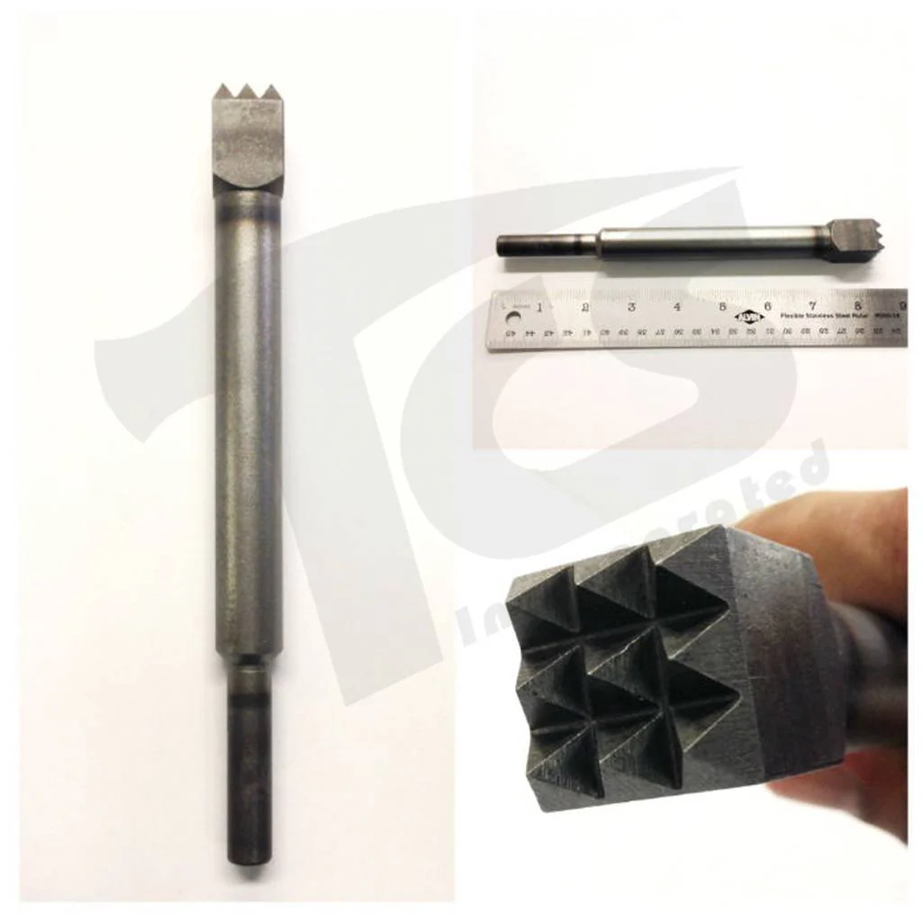 Steel Pneumatic 9 Tooth Bush 3/4" (20mm) 1/2'' Shank