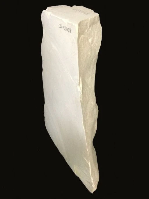 320lb Carrara Bianco blue/gray 31x23x8 #341017 - Image 5