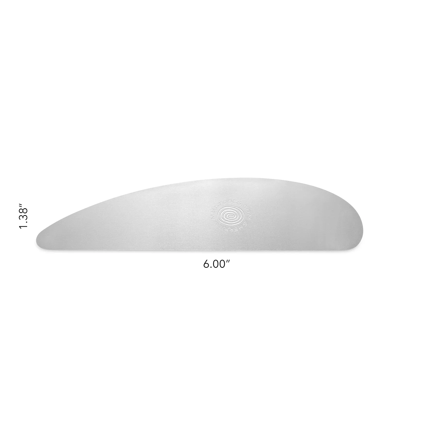 Mudtool Long Scraper Stainless Ribs - Image 2