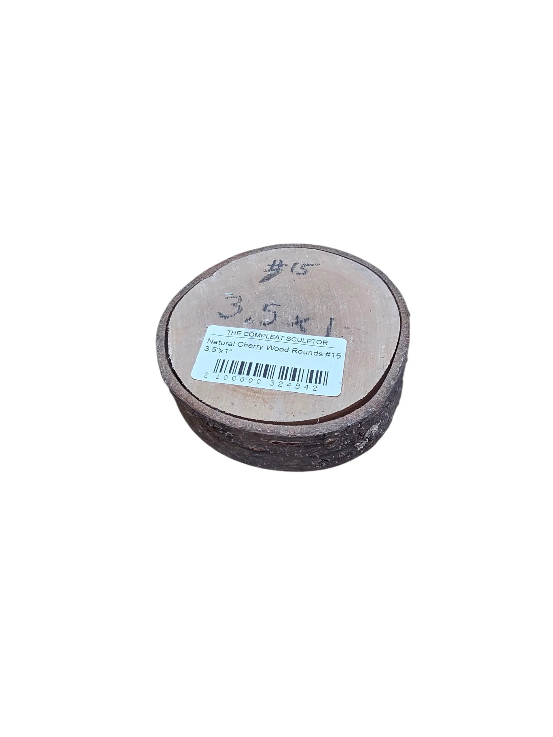 Natural Cherry Wood Rounds - Image 6
