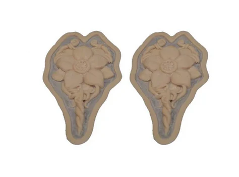 Nipple Covers: Flowers - N5 Silicone Prosthetic - Image 2