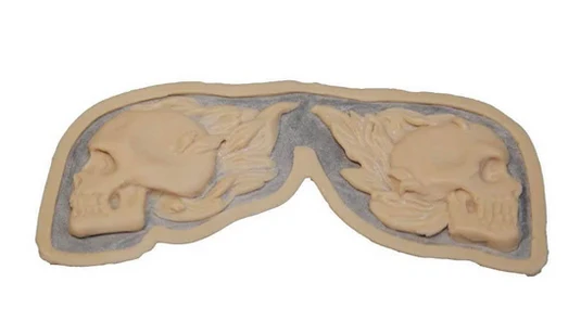 Nipple Covers: Skulls - N7 Silicone Prosthetic - Image 3