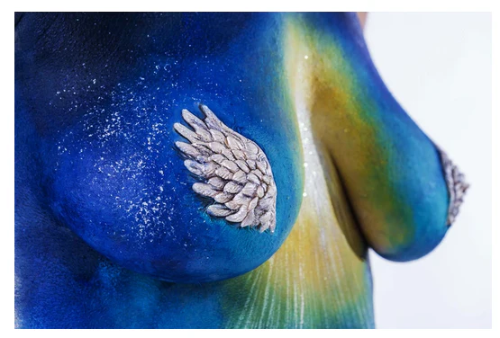 Nipple Covers: Wings - N8 Silicone Prosthetic