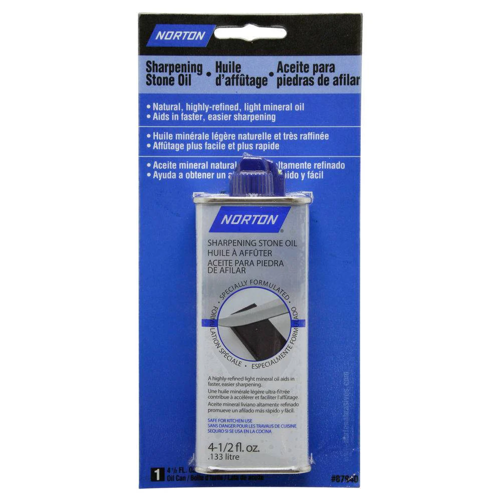 Norton Sharpening Stone Oil 4oz Carded